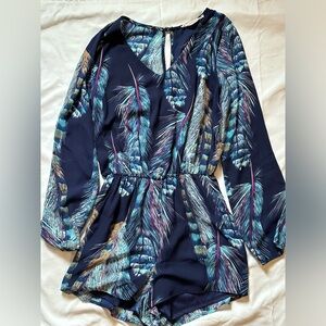 Buddy Love Feather Romper